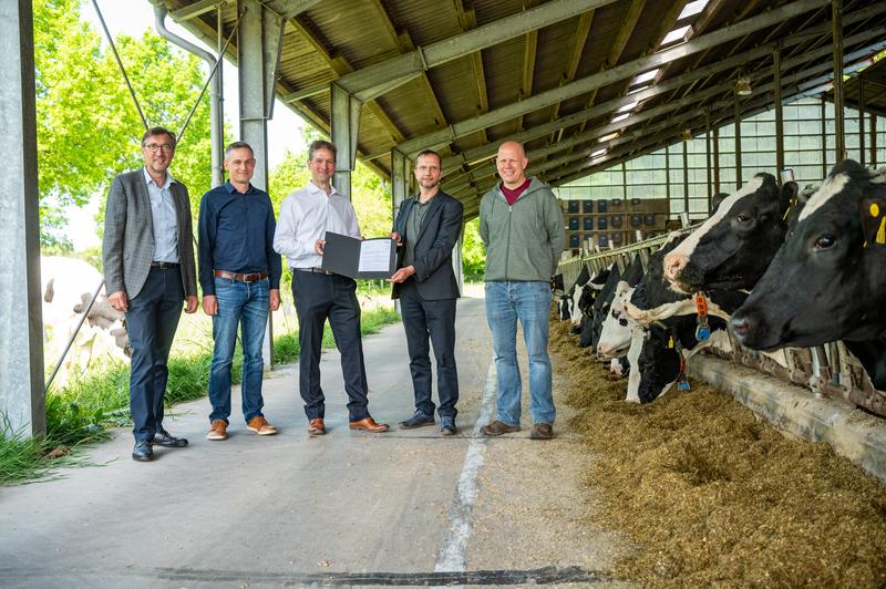 Förderbescheidübergabe FARMfuture