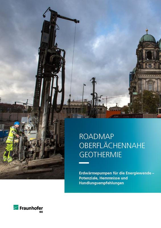 Das Titelblatt der »Roadmap Oberflächennahe Geothermie - Potenziale, Hemmnisse und Handlungsempfehlungen«.