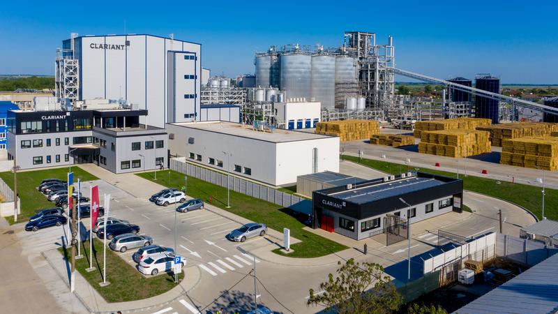 Clariants Vorzeigeanlage zur sunliquid®-Zellulose-Ethanol-Produktion in Podari, Rumänien
