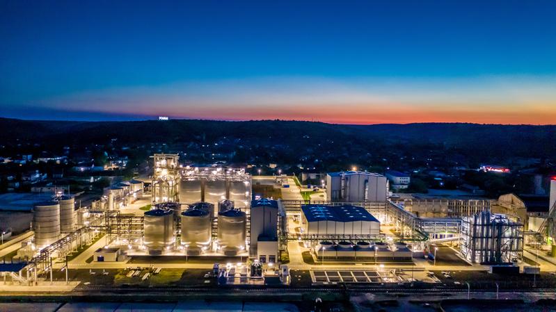 Clariant’s flagship sunliquid® cellulosic ethanol plant in Podari, Romania.