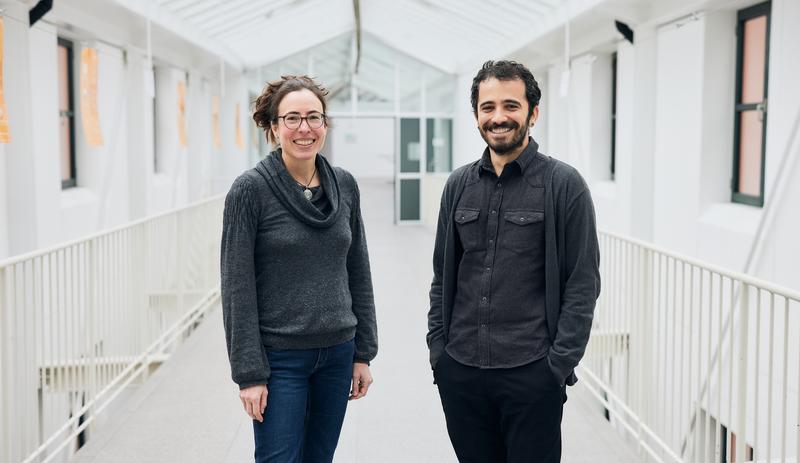 Professor Christine Schmitt and Humboldt fellow Dr João De Deus Vidal Júnior