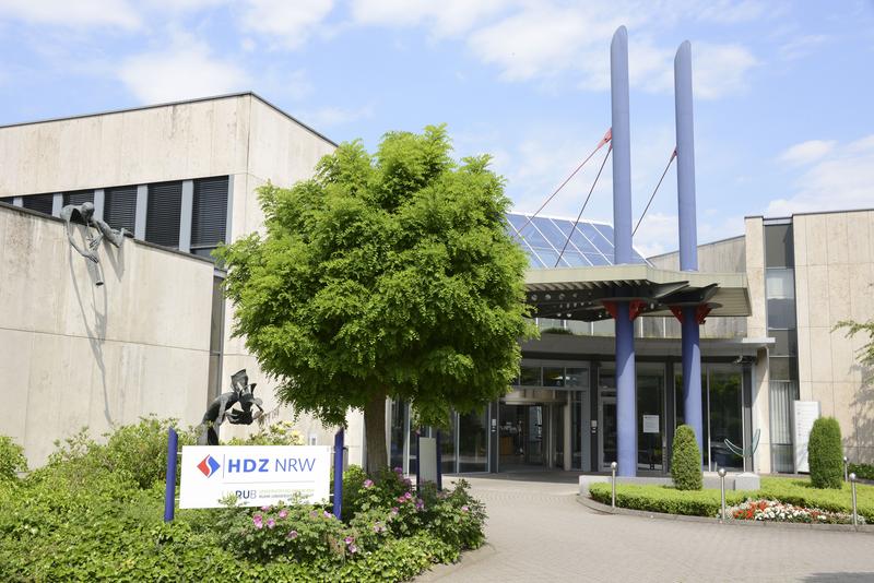 Haupteingang des HDZ NRW, Bad Oeynhausen