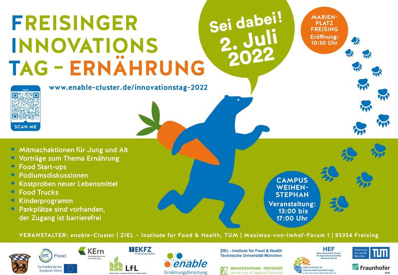 Einladungsflyer zum Freisinger Innovationstag 2022