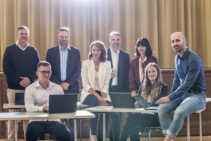 Das Projektteam von Digital+ an der HTW Berlin (nicht im Bild: Leonhard Gebhardt)