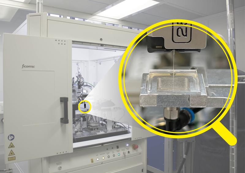 Mit dem CO2-Laserschweißen werden zuverlässige Faserkopplungen für die Medizintechnik geschaffen. 