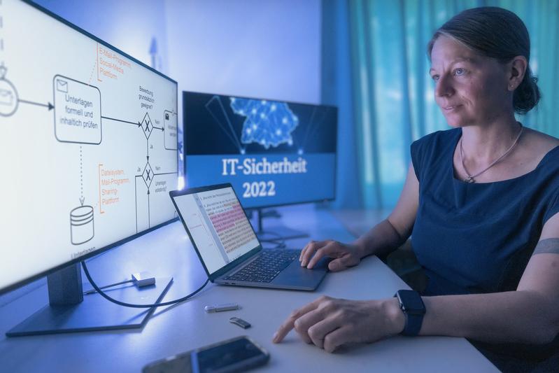 Dr. Steffi Rudel und ihr Team möchten die IT-Sicherheit in Personalabteilungen mithilfe von Federated Learning verbessern