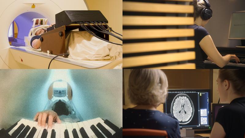 Forscher untersuchen neuronale Vorgänge beim Spielen von Klavierduetten.