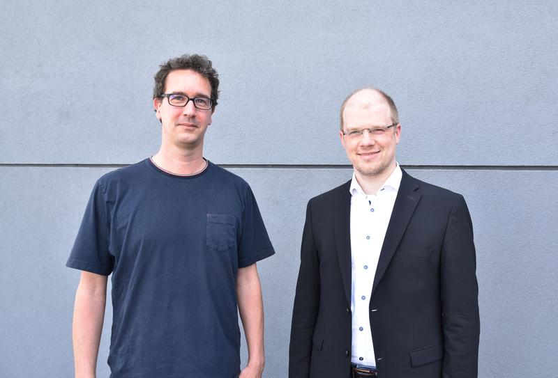 Studienautor Fabian Amman und Projektleiter Andreas Bergthaler