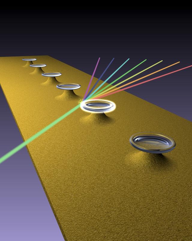 Selective laser-induced etching can be used to manufacture microresonators, for example for frequency comb generators. The laser process enables new geometrical shapes.