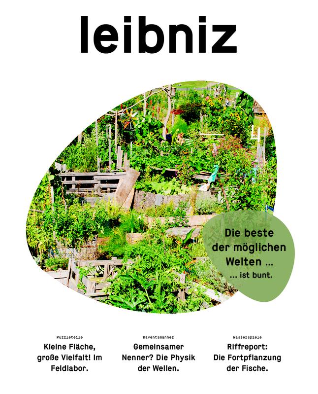 Die neue Ausgabe des Magazins "leibniz" mit dem Schwerpunktthema "Vielfalt & Einheit"