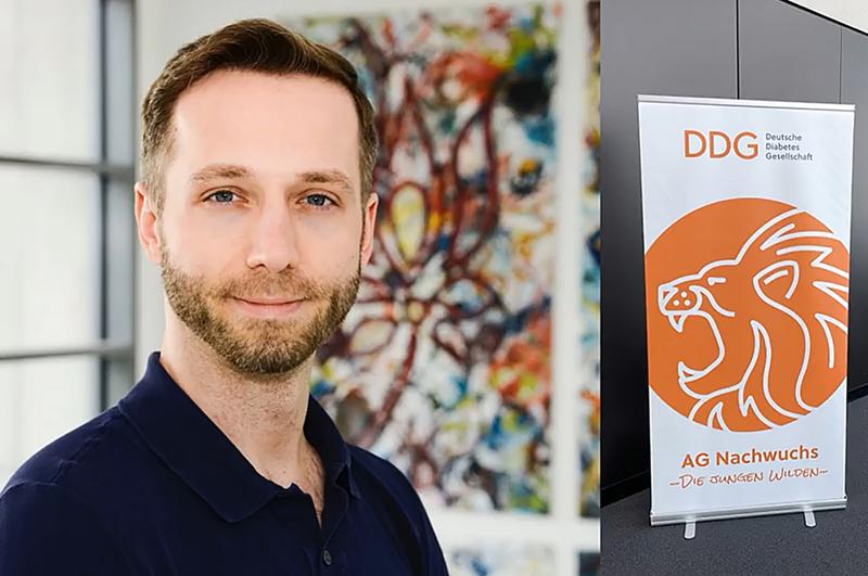 Adrian Grimshaw (34) hat in Bremen und Bielefeld studiert. Seit 2019 arbeitet er als Psychologe am Herz- und Diabeteszentrum NRW, Bad Oeynhausen