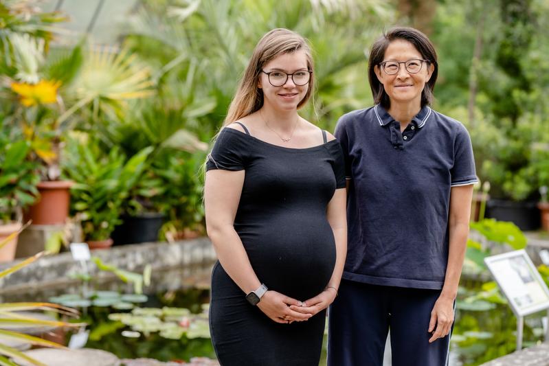  Zwei Autorinnen der Studie: Pauline Bohne (links) und Melanie Mark 