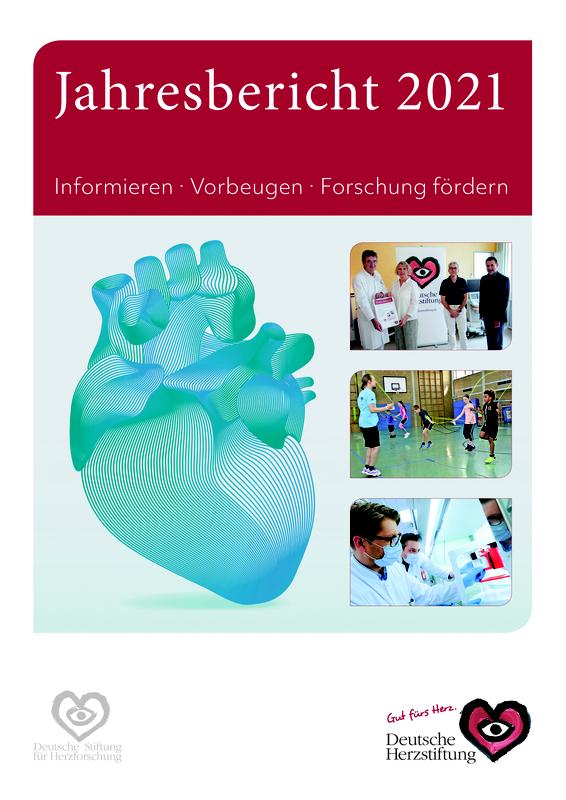 Der aktuelle Jahresbericht der Deutschen Herzstiftung und der Deutschen Stiftung für Herzforschung.