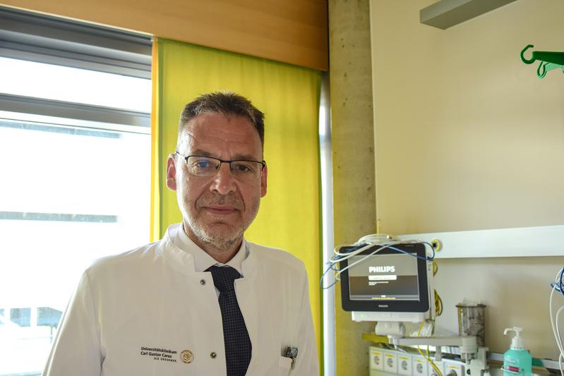 Prof. Dr. Mario Rüdiger, Direktor des Zentrums für feto-neonatale Gesundheit des Universitätsklinikums C.G. Carus und der Medizinischen Fakultät der TU Dresden