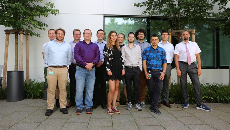 Die Projektpartner trafen sich zur Abschlussveranstaltung von IUNO InSec am Fraunhofer AISEC in Garching b. München. 