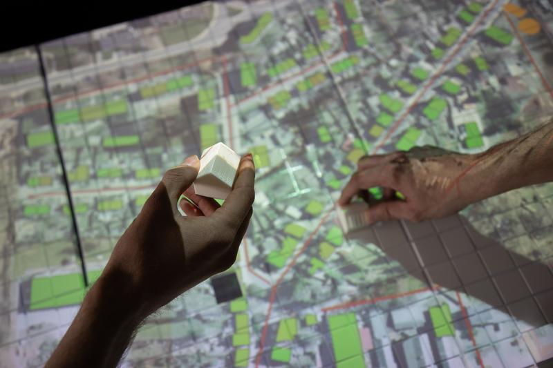 The digital planning table illustrates the planned measures and makes them transparent. 