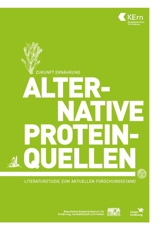 Titelbild zur Studie "Alternative Proteinquellen"