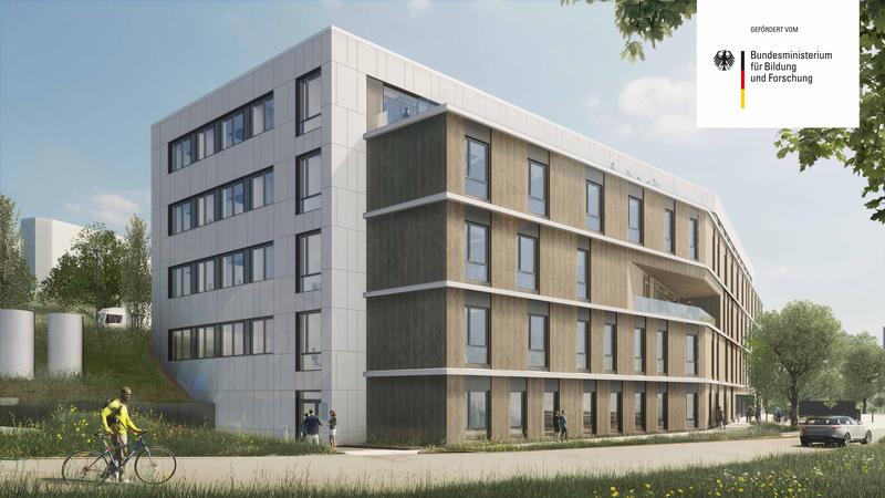 South of the Beutenberg Campus, the new "Microverse Center Jena" is being built.