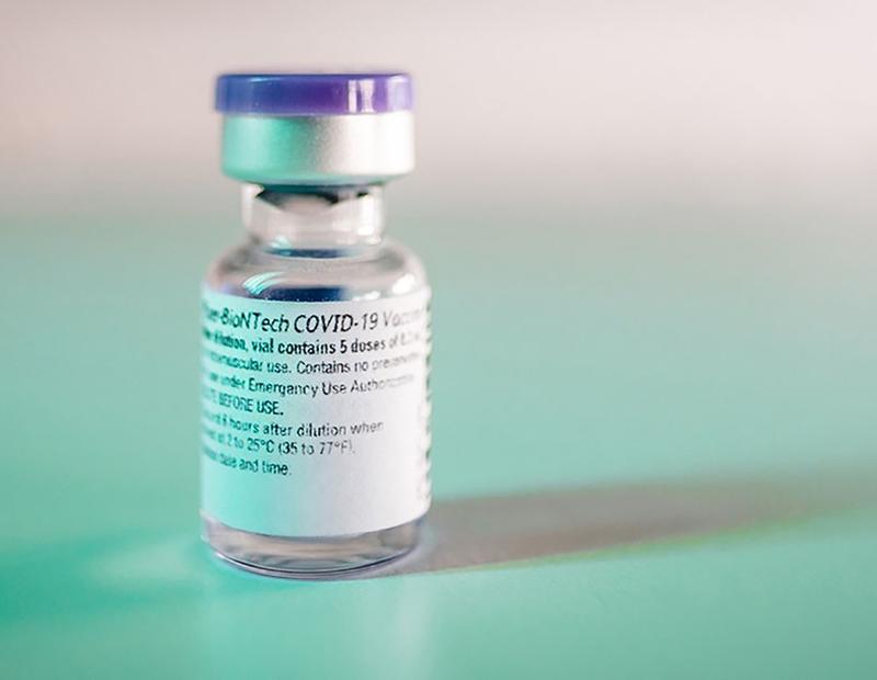 BioNTech COVID-19 vaccine vial