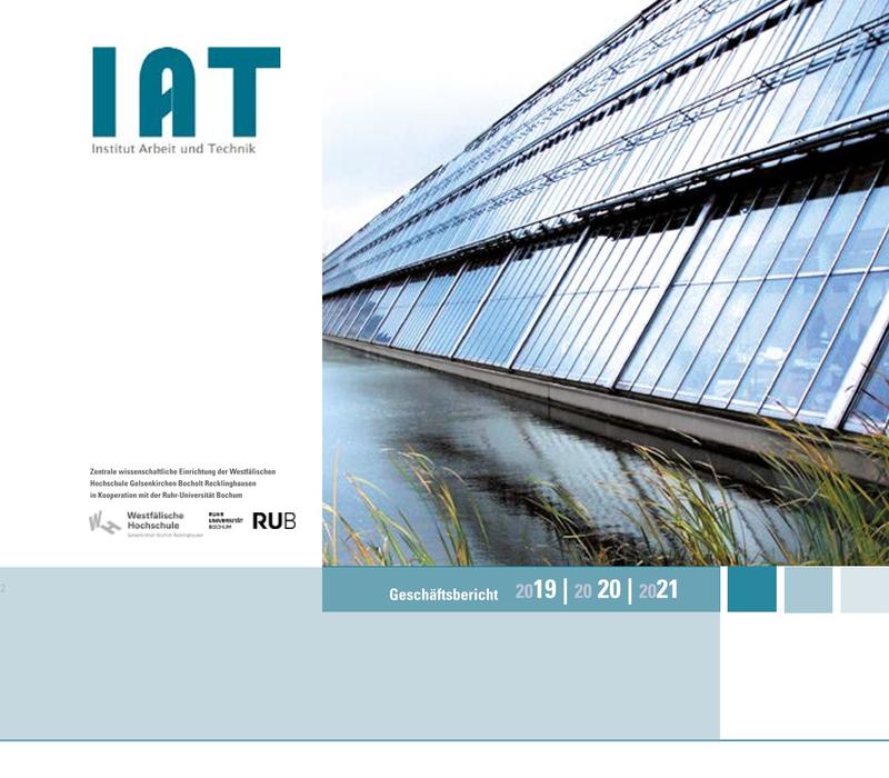 Titelbild IAT-Geschäftsbericht