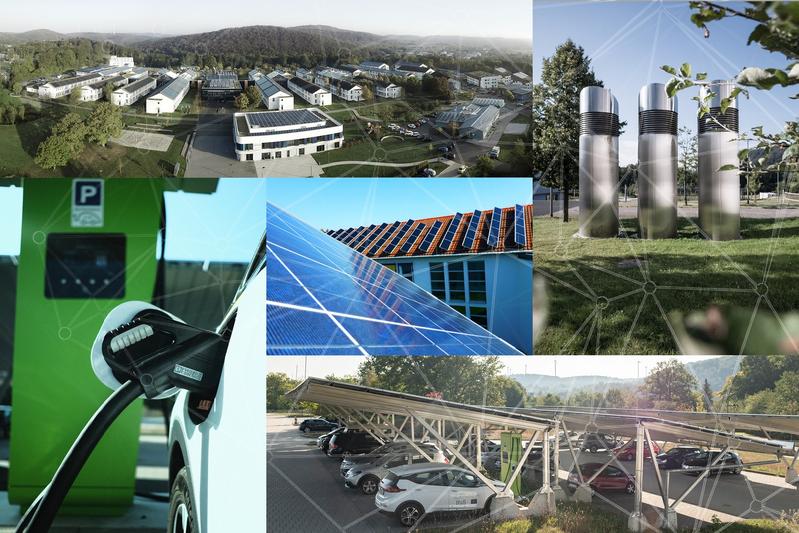 Zusammenspiel Energiemanagement für Energienetze und Gebäude