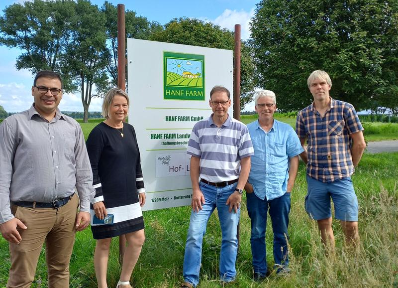 Das ZwiHanf-Team sucht nach Lösungen, um Nitrat- und Treibhausgasemissionen aus der Landwirtschaft zu reduzieren.