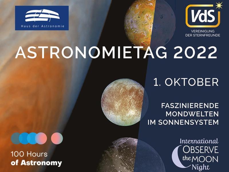 Plakat zum Astronomietag