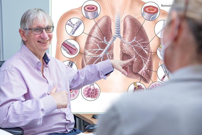  Hat als Teil der Lancet-Kommission Empfehlungen zur Bekämpfung der Lungenerkrankung COPD gegeben: MHH-Pneumologe Professor Dr. Tobias Welte. 