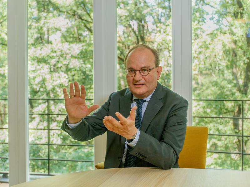 Prof. Dr. Ottmar Edenhofer im Gespräch