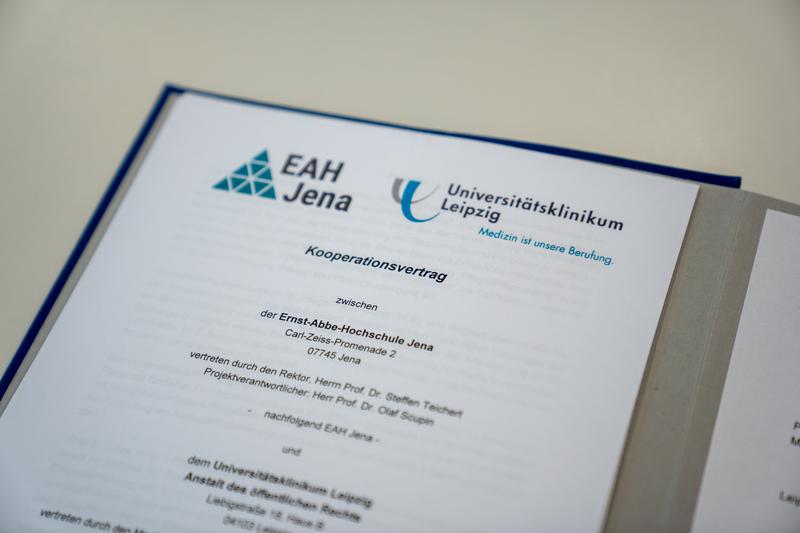 Im April dieses Jahres war der Kooperationsvertrag zwischen EAH und UKL unterzeichnet worden. 