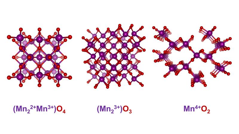 Manganoxide kommen in verschiedenen strukturellen Varianten vor. Das macht sie zu einer spannenden Materialklasse für Elektrokatalysatoren. 