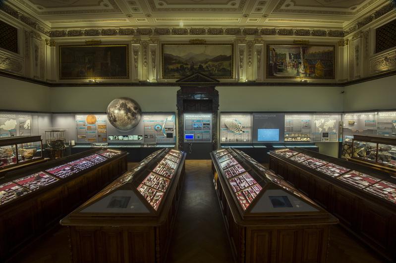 Meteoritensaal im NHM Wien (Saal 5)