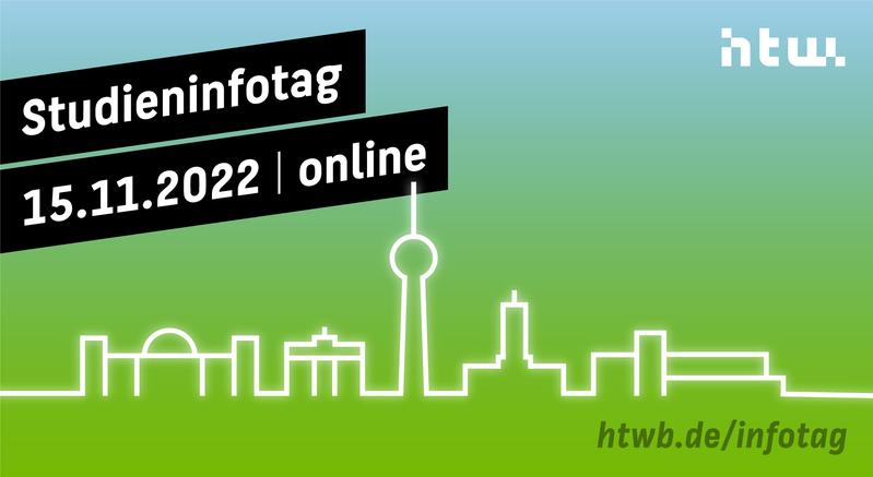 Online-Studieninfotag an der HTW Berlin am 15. November 2022