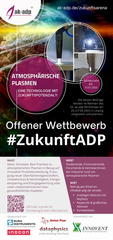 Flyer zum Offenen Wettbewerb #ZukunftADP