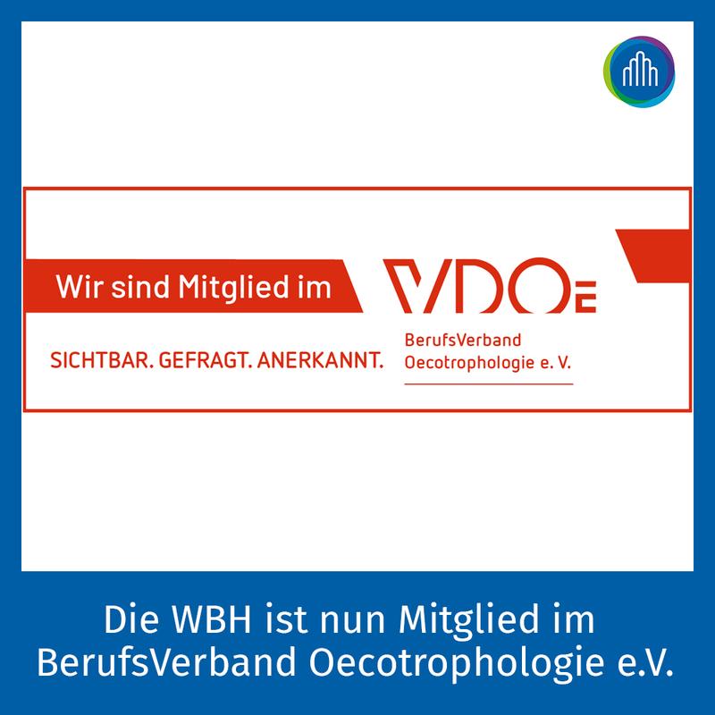 Mitgliedschaft BerufsVerband Oecotrophologie 