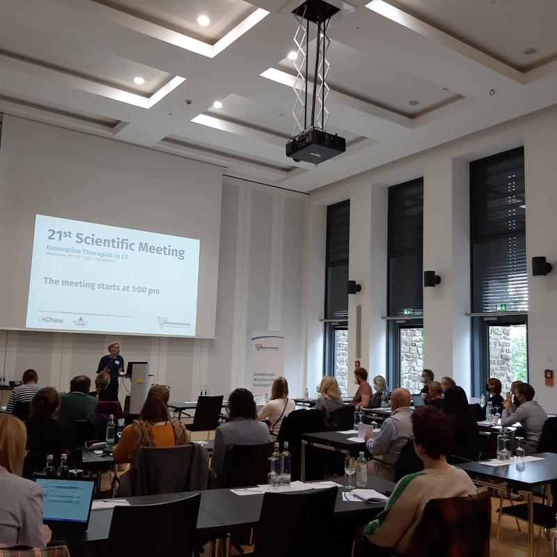 Das Scientific Meeting fand in diesem Jahr wieder als Präsenz-Veranstaltung in Montabaur statt.