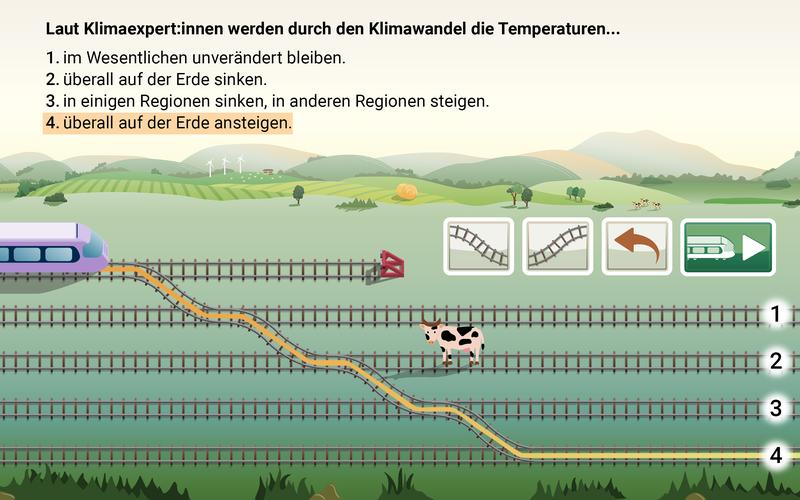 "TRAIN 4 Science": ein Computerspiel zum Klimaschutz