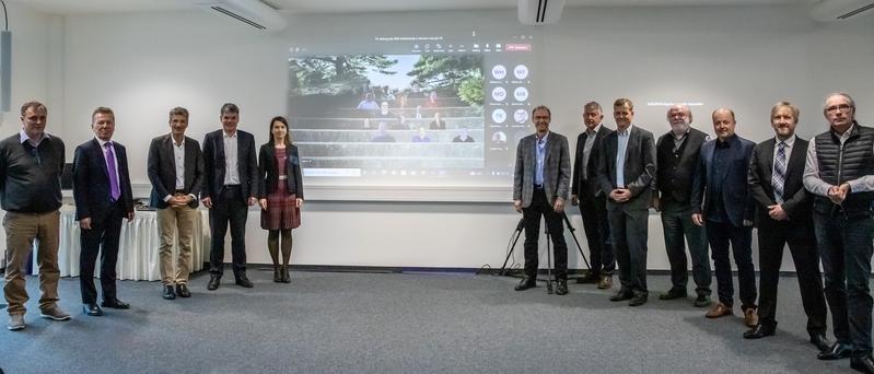 Der DFKI-Aufsichtsrat bei seiner Sitzung am 3.11. 2022 in Bremen.