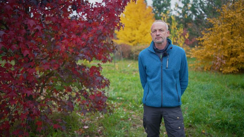 Dr. Ulrich Pietzarka im Forstbotanischen Garten Tharandt