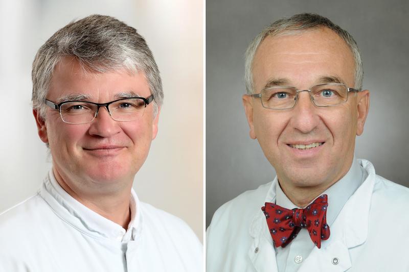 Prof. Dr. Torsten T. Bauer und Prof. Dr. Wolfgang Schütte