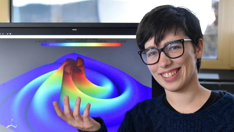 Rossella Gamba, Doktorandin an der Universität Jena, ist Erstautorin der neuen Publikation zur Entstehung eines ungewöhnlichen Gravitationswellensignals.