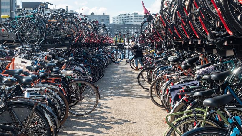 Fahrradparkplatz