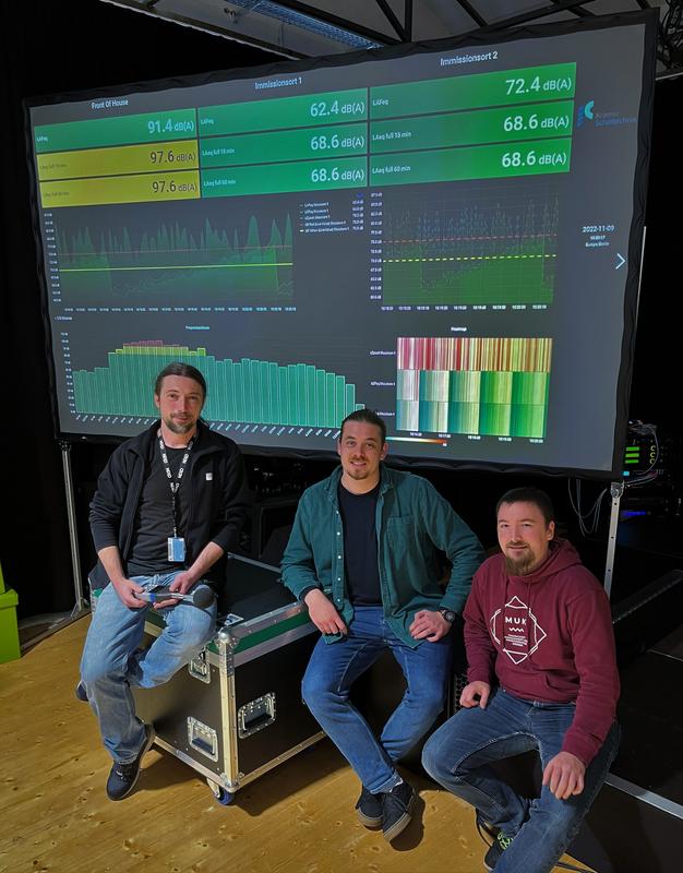  Prof. Dr. Benjamin Bernschütz (links) vom Fachbereich Management und Kommunikation der THM leitet das Forschungsteam, dem auch der Master-Absolvent Lukas Roskosch (Mitte) und der Student Thilo Meffert angehören. 