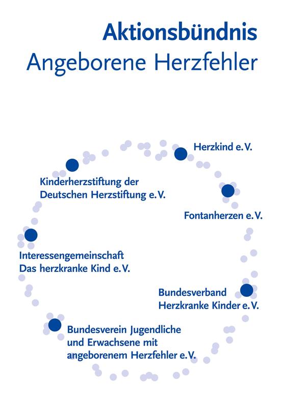 Dem Aktionsbündnis Angeborene Herzfehler (ABAHF) gehören alle sechs bundesweit tätigen Patientenorganisationen an. 