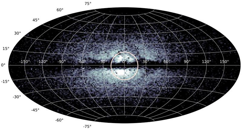 Karte der besonders metallarmen Riesensterne, die dank des Gaia-DR3-Datensatzes identifiziert werden konnten.
