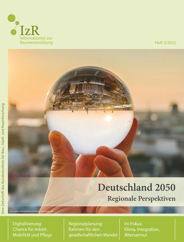 Titel des aktuellen IzR-Hefts "Deutschland 2050 – Regionale Perspektiven"