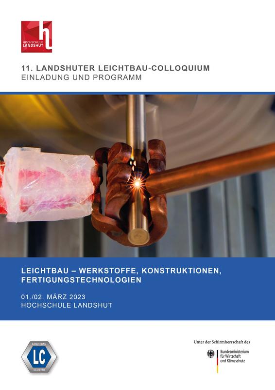 11. Landshuter Leichtbau-Colloquium - Programm Titel