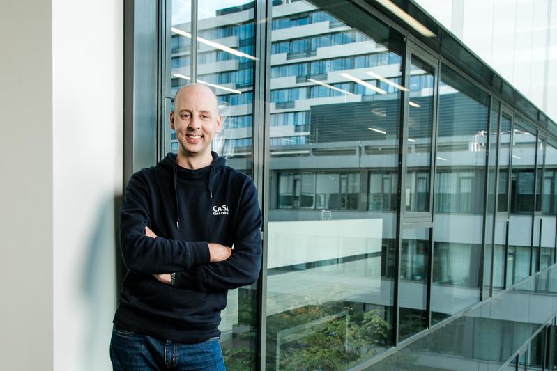 Pascal Sasdrich leitet eine Emmy-Noether-Gruppe an der Fakultät für Informatik.