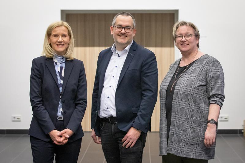 Vorstand der UBRA (v. li. Prof. Dr. Jutta Günther, Prof. Dr.-Ing. Rainer Fechte-Heinen, Frauke Meyer)