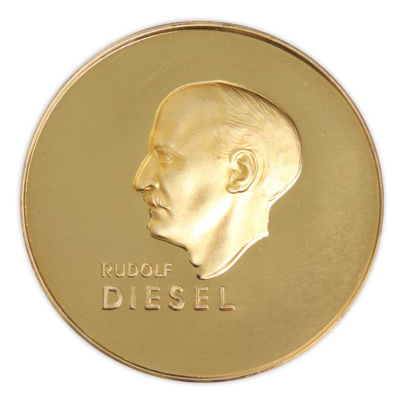 Die Rudolf-Diesel-Medaille.